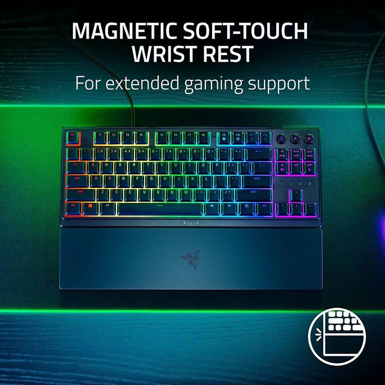 Razer Ornata V3 TKL tenkeyless gaming keyboard wired - British product