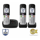 Panasonic KX-TGU4 triple cordless phone - British product