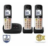 Panasonic KX-TGU4 triple cordless phone - British product