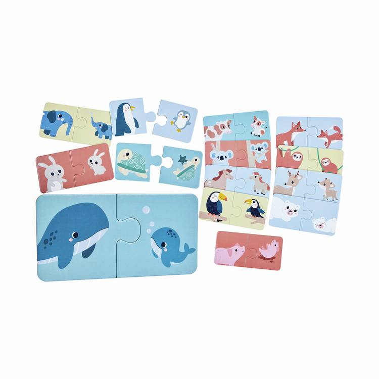 Chad Valley mom and baby puzzle 28 piece (British brand)