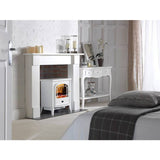 Dimplex electric freestanding stove white - British product