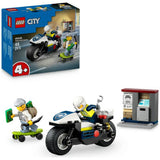 LEGO City Police Motorcycle Chase toy set 60455, UK version