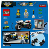LEGO City Police Motorcycle Chase toy set 60455, UK version