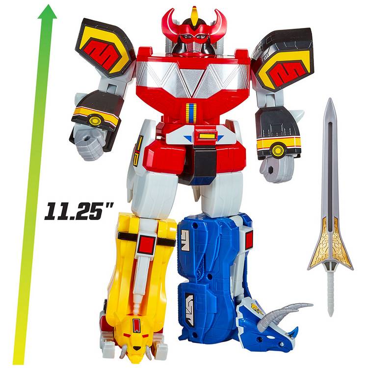 Mighty Morphin Power Rangers Megazord playset 33cm, UK version