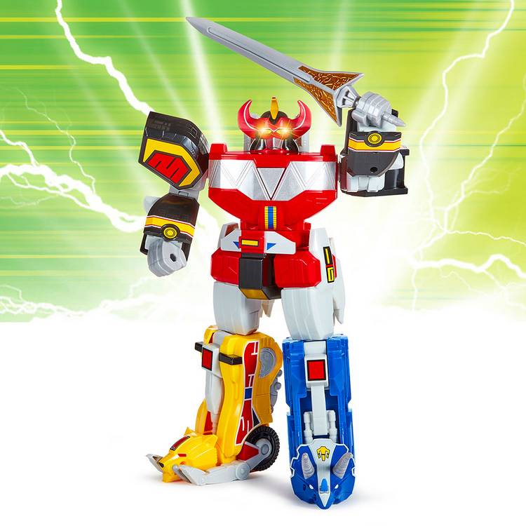 Mighty Morphin Power Rangers Megazord playset 33cm, UK version