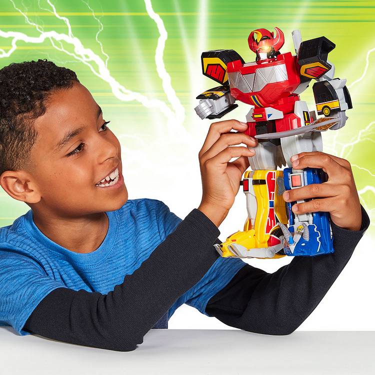 Mighty Morphin Power Rangers Megazord playset 33cm, UK version