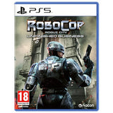 RoboCop Rogue City Unfinished Business PS5 game disc (British brand)