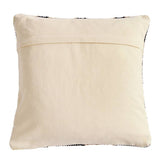 Habitat woven geometric cushion black 43x43cm (British brand)