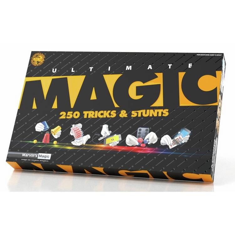 Marvin's Magic Ultimate 250 Tricks & Stunts Set (British brand)