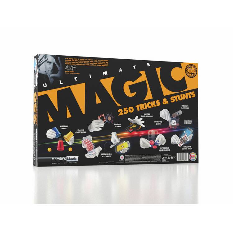 Marvin's Magic Ultimate 250 Tricks & Stunts Set (British brand)