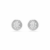 Argos Swarovski Una Angelic Rhodium Plated Crystal Stud Earrings- Buy online at McGrocer