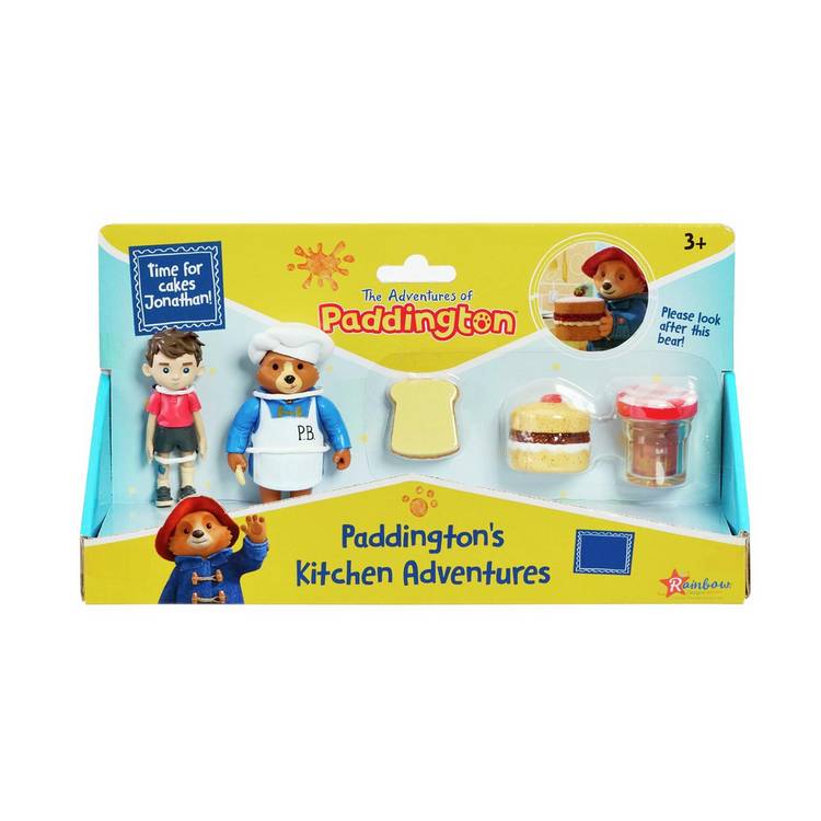 Paddington Kitchen Adventures playset with figures and accessories (British brand)
