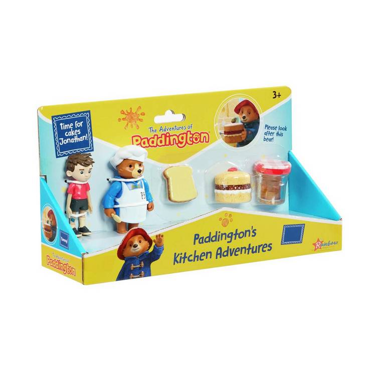 Paddington Kitchen Adventures playset with figures and accessories (British brand)