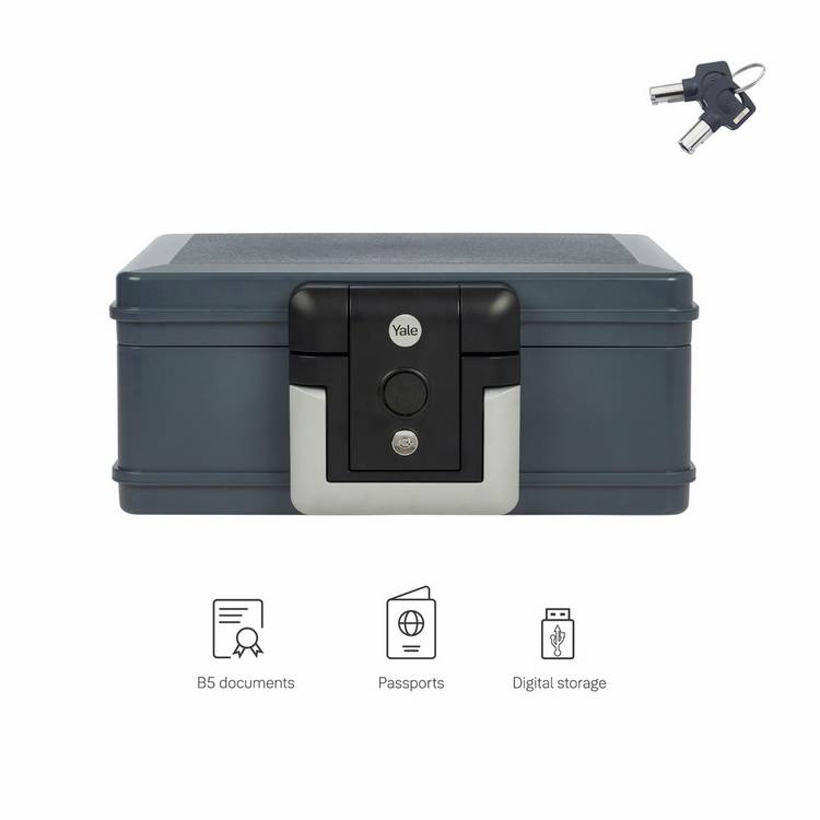 Yale small fire and waterproof chest 35.4cm, imported from the UK