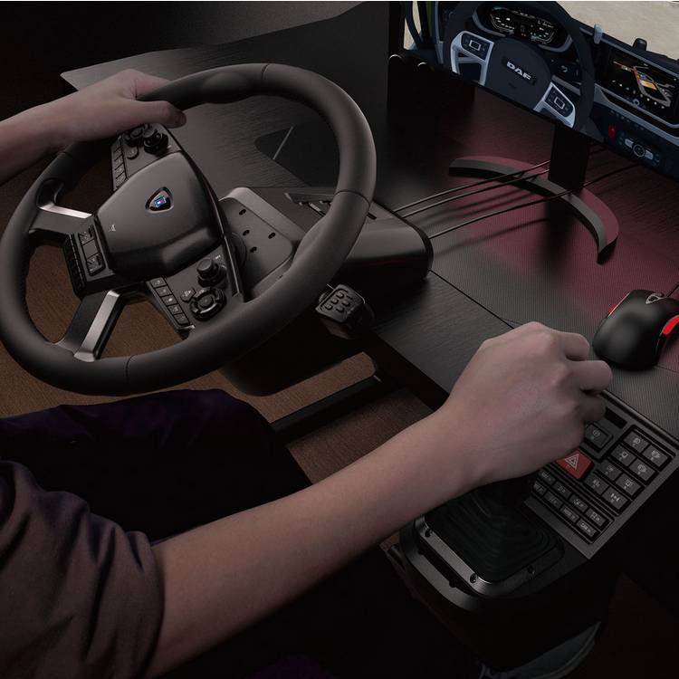 HORI Force Feedback Truck Control System for PC (British brand)