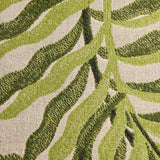 Habitat leaf jacquard cushion green 43x43cm, UK version