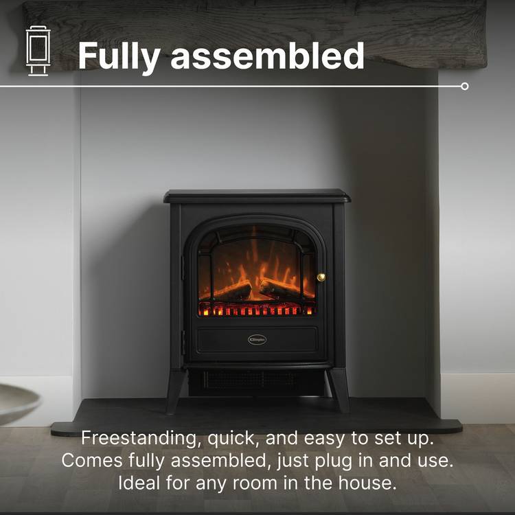 Dimplex Club 2kW electric stove, imported from the UK