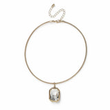 Argos Revere Freedom Gold Tone Crystal Collar Pendant Necklace 16 inch- Buy online at McGrocer