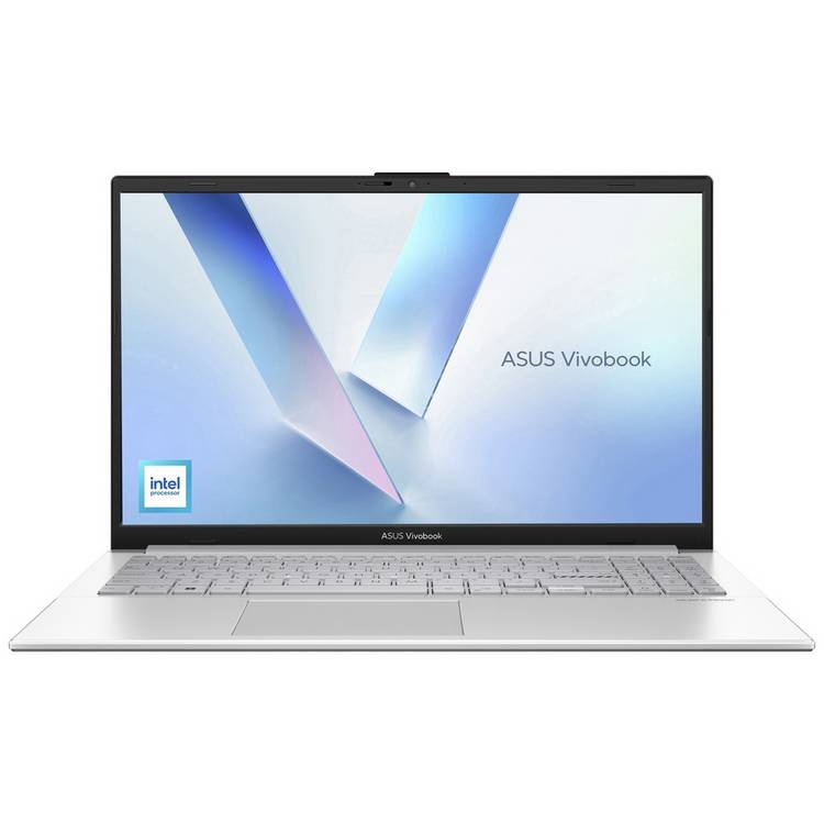 ASUS Vivobook Go 15.6 laptop silver, imported from the UK