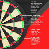 Target Summit all-in-one cabinet dartboard set (British brand)