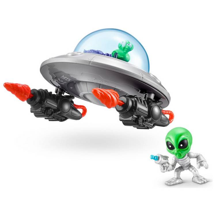 Smashers Dino vs Alien Rocket Ship Playset 29cm (British brand)