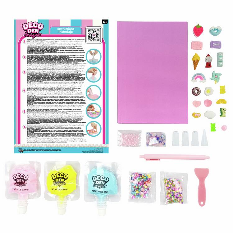 Deco Den Designer Sweet Style Journal craft kit, imported from the UK