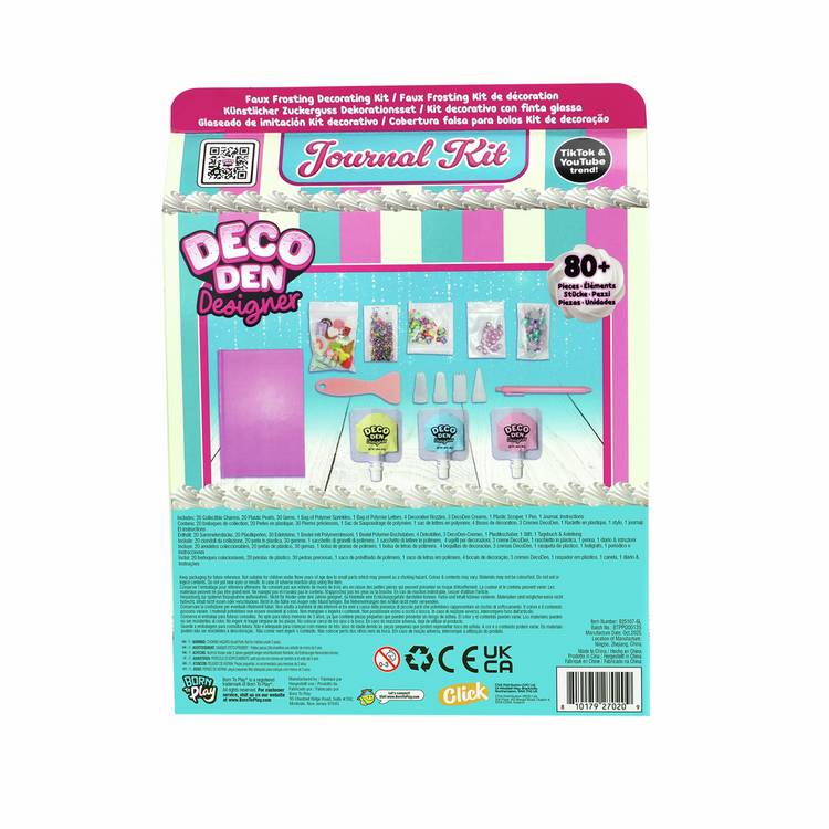 Deco Den Designer Sweet Style Journal craft kit, imported from the UK