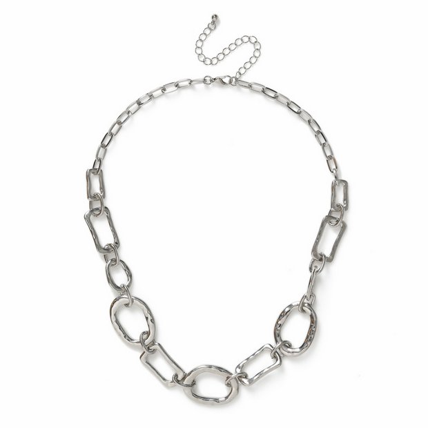 Revere silver tone chain necklace 18 inch, UK version