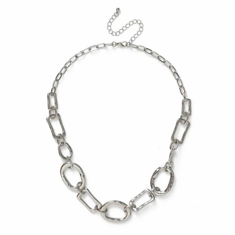Revere silver tone chain necklace 18 inch, UK version