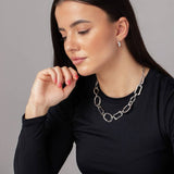 Revere silver tone chain necklace 18 inch, UK version