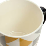 Argos Home Geo stoneware 400ml mug set, UK version