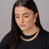 Revere Freedom gold tone choker necklace (British brand)