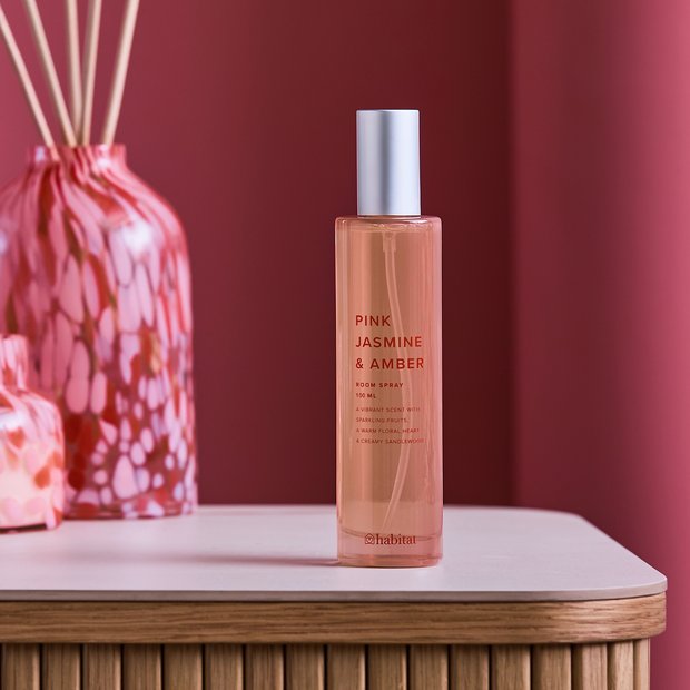 Habitat Pink Jasmine and Amber room spray 100ml, UK version