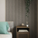 Kraus Lux Alder Grey wall panel 2.4m, imported from the UK