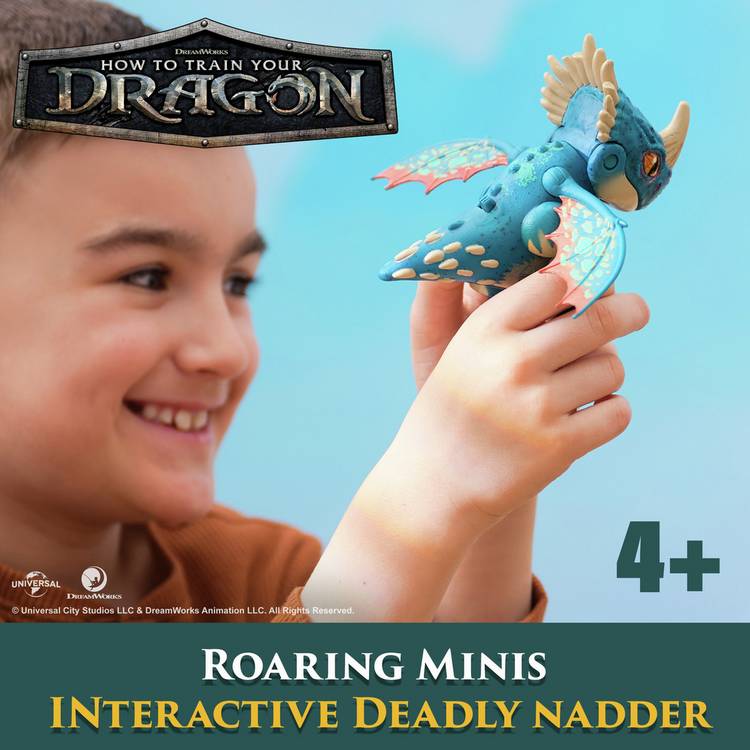 How To Train Your Dragon Deadly Nadder toy, UK version