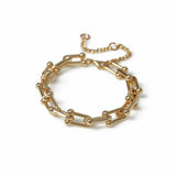 Argos Freedom Gold-tone Ball Link Bracelet 24cm- Buy online at McGrocer