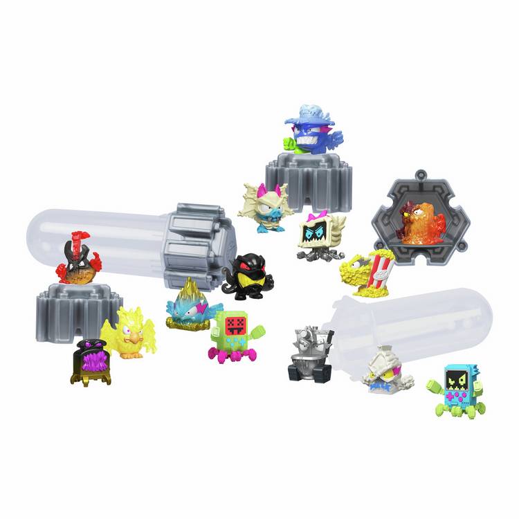 MrBeast Lab Hyper Fusion Swarms collectible figures pack - British product
