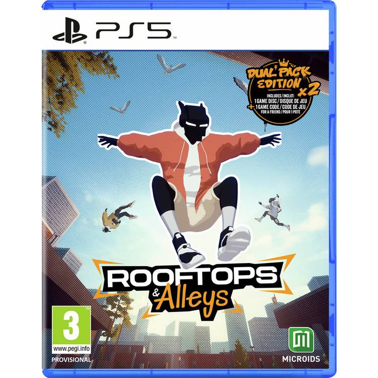 Rooftops & Alleys PS5 parkour game - British product