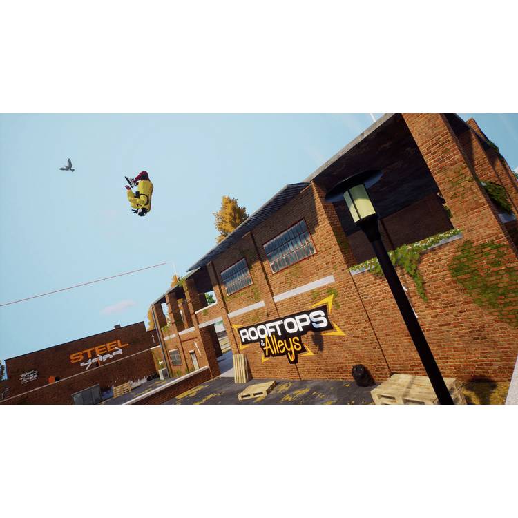 Rooftops & Alleys PS5 parkour game - British product