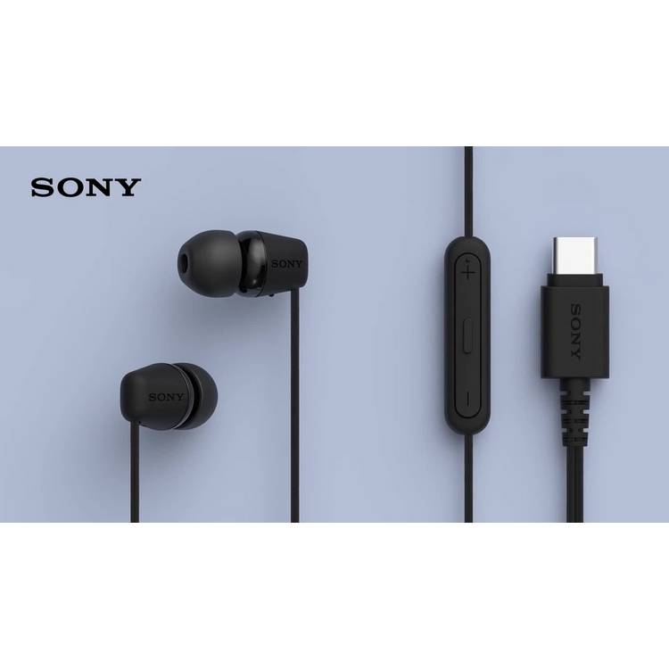 Sony IER-EX15C USB-C earphones white, UK version