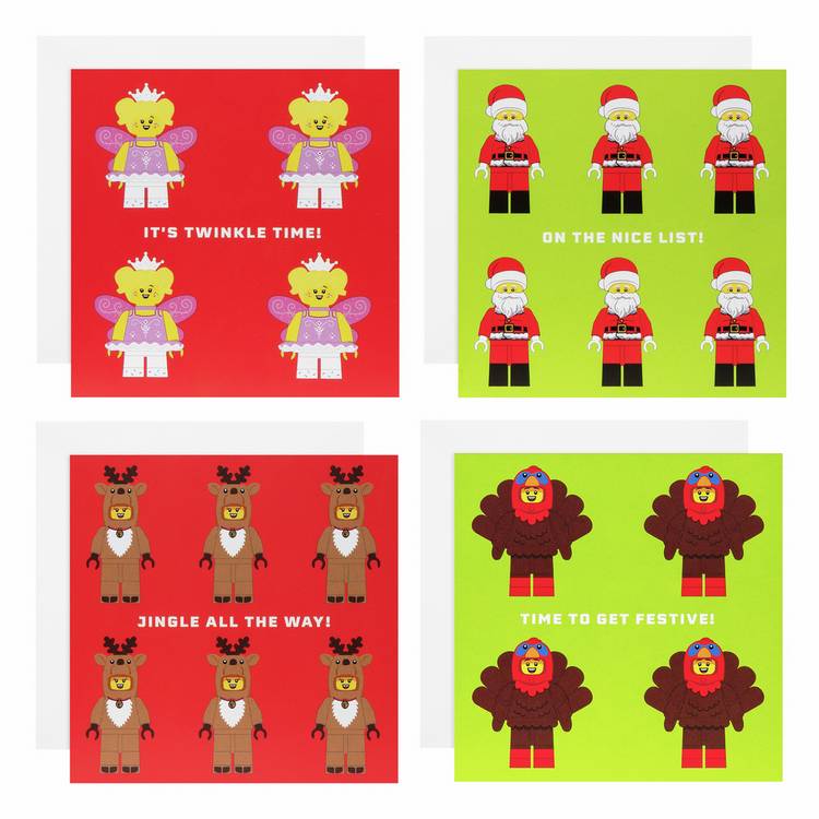Hallmark Christmas cards mini pack of 20 with envelopes, imported from the UK