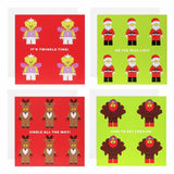 Hallmark Christmas cards mini pack of 20 with envelopes, imported from the UK