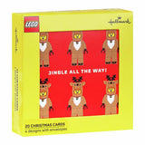 Hallmark Christmas cards mini pack of 20 with envelopes, imported from the UK