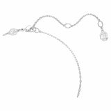 Swarovski rhodium-plated crystal pendant necklace adjustable chain (British brand)