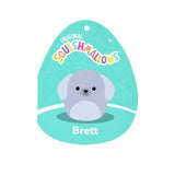 Squishmallows greyish blue dog soft toy 7.5 inch - British product