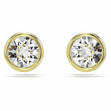 Argos Swarovski Gold Tone Plated Crystal Imber Stud Earrings- Buy online at McGrocer
