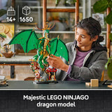 LEGO NINJAGO Guardian Dragon building kit 1650 pieces, imported from the UK