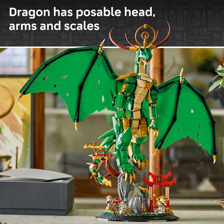 LEGO NINJAGO Guardian Dragon building kit 1650 pieces, imported from the UK