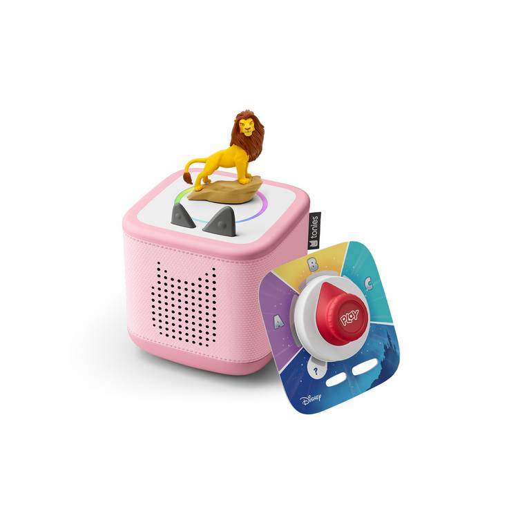 tonies Toniebox 2 play set with Lion King, imported from the UK
