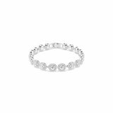 Argos Swarovski Una Angelic Rhodium Plated Crystal Tennis Bracelet 15.5cm- Buy online at McGrocer